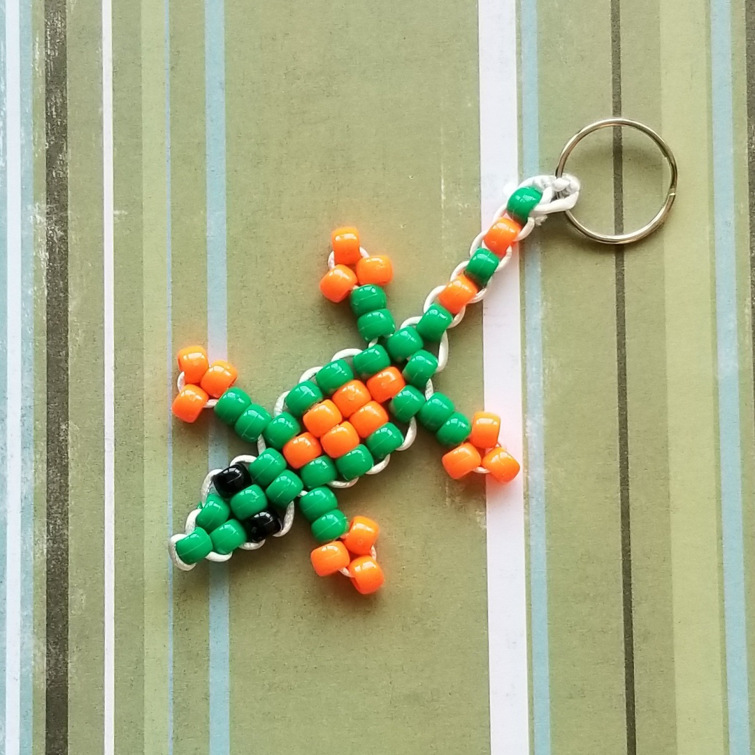 Camp Crafternoon Bead Lizards Southbury Public Library